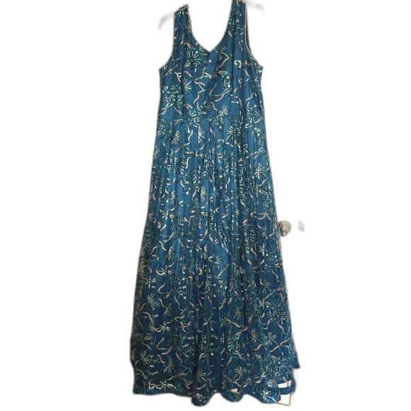 Other - Anarkali Flared Gown - Teal